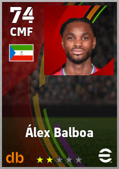 Álex Balboa — CMF, OVR 74, MAX 74