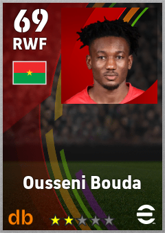Ousseni Bouda eFootball player card