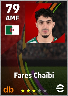 Fares Chaïbi — AMF, OVR 79, MAX 79