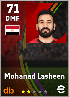 Mohanad Lasheen eFootball player card