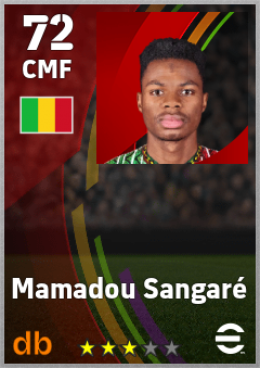 Mamadou Sangaré eFootball player card