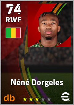Néné Dorgeles eFootball player card