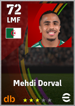 Mehdi Dorval eFootball player card