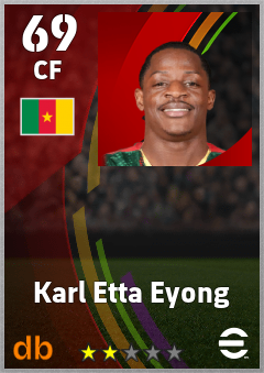 Karl Etta Eyong eFootball player card