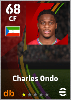 Charles Ondo — CF, OVR 68, MAX 68