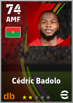 Cédric Badolo — AMF, OVR 74, MAX 74