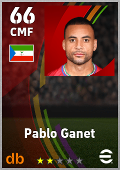Pablo Ganet eFootball player card