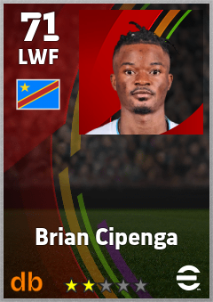 Brian Cipenga eFootball player card