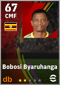 Bobosi Byaruhanga eFootball player card