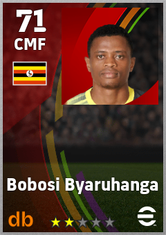Bobosi Byaruhanga — CMF, OVR 71, MAX 71