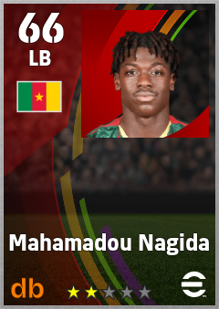 Mahamadou Nagida eFootball player card