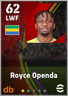 Royce Openda eFootball player card