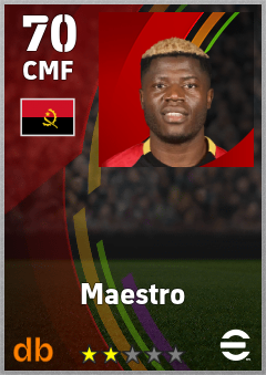Maestro eFootball player card