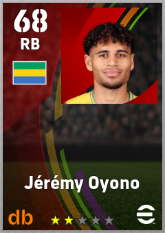 Jérémy Oyono eFootball player card