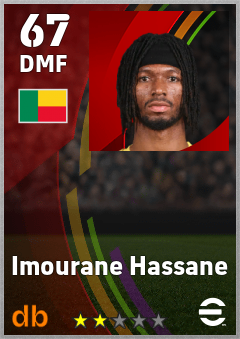 Imourane Hassane eFootball player card
