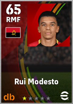 Rui Modesto — RMF, OVR 65, MAX 65