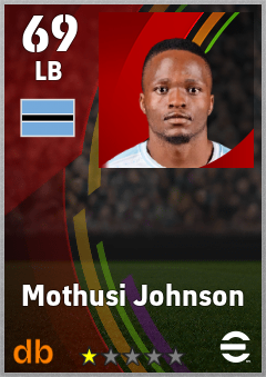 Mothusi Johnson — LB, OVR 69, MAX 69