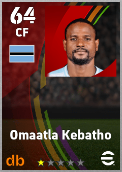 Omaatla Kebatho eFootball player card