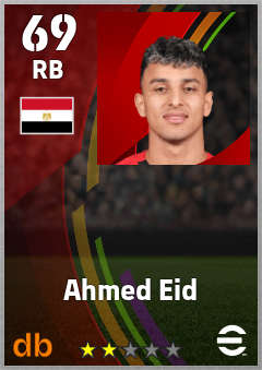 Ahmed Eid eFootball player card
