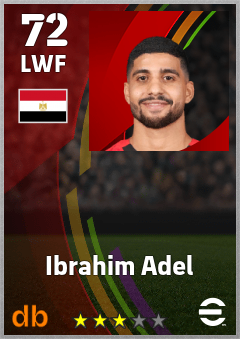 Ibrahim Adel eFootball player card