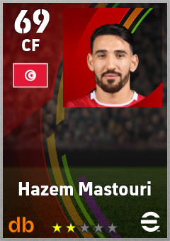 Hazem Mastouri eFootball player card