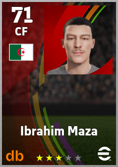 Ibrahim Maza eFootball player card