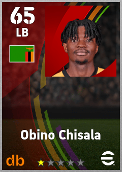 Obino Chisala eFootball player card
