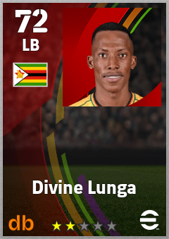 Divine Lunga — LB, OVR 72, MAX 72