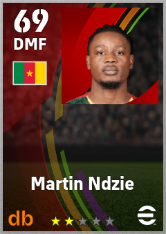 Martin Ndzie eFootball player card