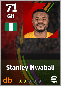 Stanley Nwabali eFootball player card