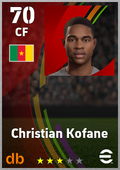 Christian Kofane eFootball player card
