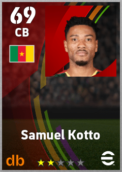 Samuel Kotto eFootball player card