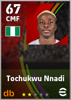 Tochukwu Nnadi eFootball player card