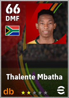 Thalente Mbatha eFootball player card