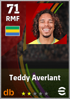 Teddy Averlant — RMF, OVR 71, MAX 71