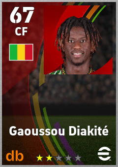 Gaoussou Diakité eFootball player card