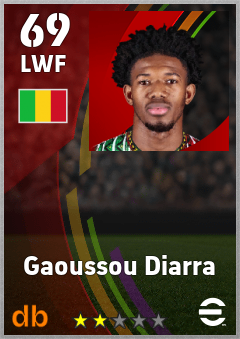 Gaoussou Diarra eFootball player card