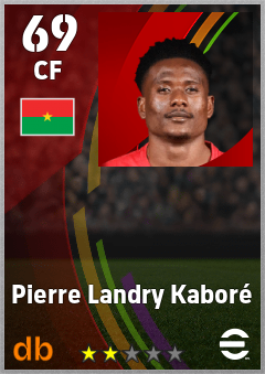 Pierre Landry Kaboré eFootball player card