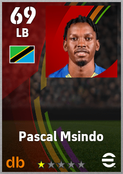 Pascal Msindo — LB, OVR 69, MAX 69