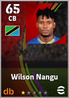 Wilson Nangu — CB, OVR 65, MAX 65