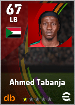 Ahmed Tabanja — LB, OVR 67, MAX 67