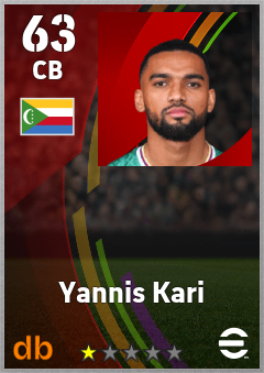 Yannis Kari eFootball player card