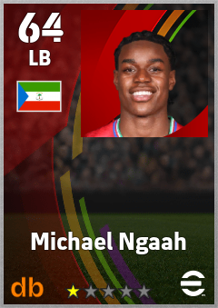 Michael Ngaah — LB, OVR 64, MAX 64