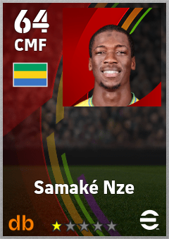 Samaké Nze eFootball player card