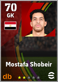 Mostafa Shobeir eFootball player card