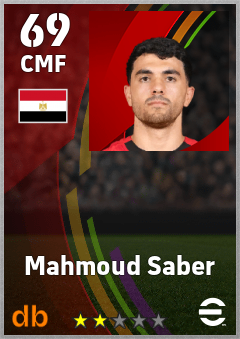 Mahmoud Saber eFootball player card