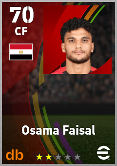 Osama Faisal eFootball player card