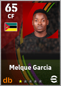 Melque Garcia — CF, OVR 65, MAX 65