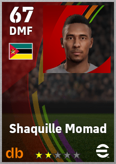 Shaquille Momad eFootball player card