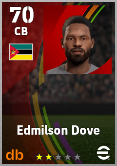 Edmilson Dove eFootball player card